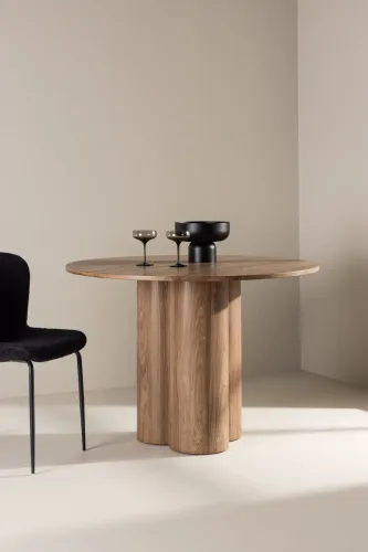 LIVIQUE, Esstisch Olav Braun MDF B 110 cm - Esstisch