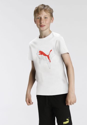 PUMA T-Shirt »ESS+ LOGO LAB GRAPHIC TEE B«