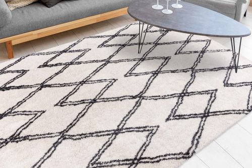 me gusta, me gusta Teppich »Orlando 325«, rechteckig, Weicher Hochflorteppich, dezent gestaltet,Fussbodenheizung geeignet