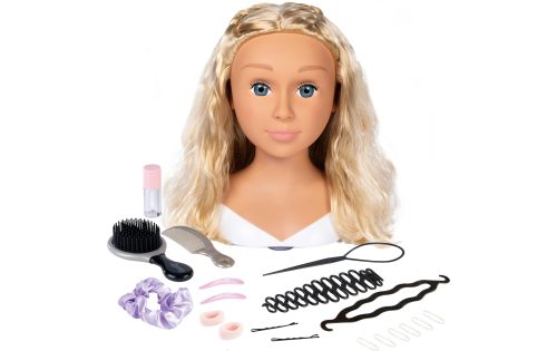 Smoby, Smoby Frisier- & Schminkkopf »blond«
