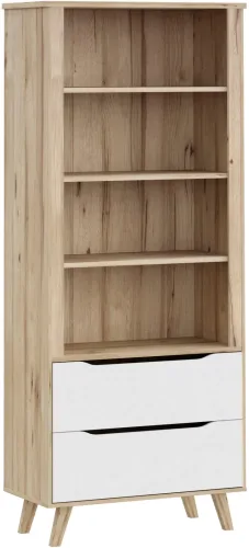 CONFORAMA, Bibliothek VANKKA 84.7x41.7x201.5cm spanplatte