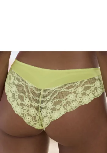 Vivance, Vivance Panty "Anisa" mit blumiger Spitze und feiner Zierschleife