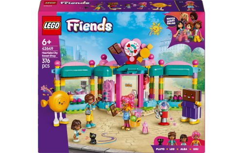 LEGO, 42649 Friends Heartlake City Süßwarenladen, Konstruktionsspielzeug