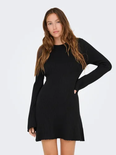 Only, Only ONLMICHELLA Strickkleid - Black L Damen