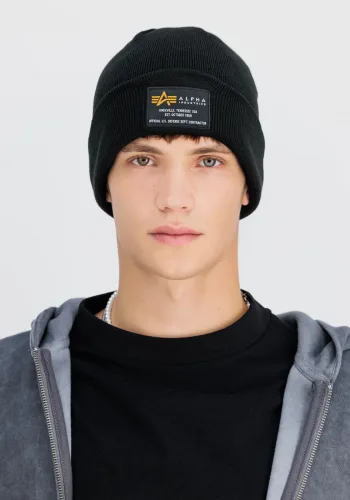 alpha industries, Alpha Industries - Crew Beanie (black)