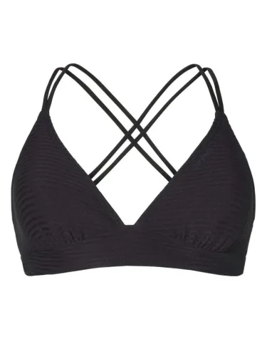 PROTEST, PROTEST MM PATIO Triangle Damen Bikini Top Schwarz, Damen, Größe: 38