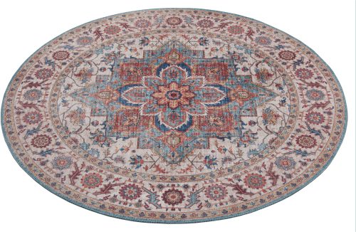 NOURISTAN, Teppich, »Anthea«, NOURISTAN, rund, Höhe 5 mm, maschinell gewebt