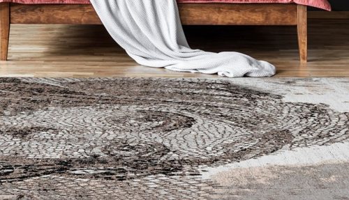 ARTE ESPINA, Arte Espina Teppich »Iglesia 200«, rechteckig, Jacquard-Teppich,dezente Farbwahl, robuste Material, Rücken aus Canvas
