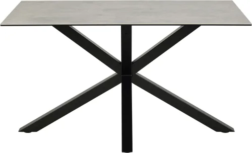 CONFORAMA, Tisch HEAVEN 135x80x75.5cm grau