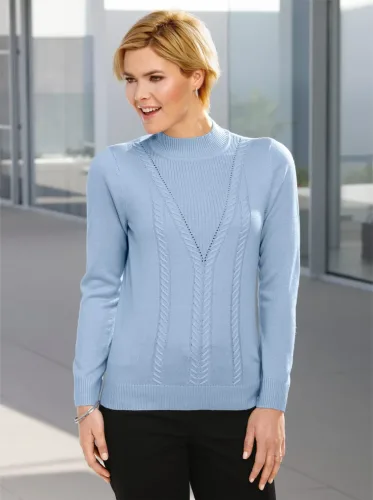 Casual Looks, Casual Looks Stehkragenpullover "Pullover"
