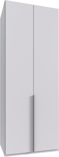 Wimex Kleiderschrank »Mugano,in 8 Breiten,3 Höhen,2 Tiefen, viele Farben, Made in Germany«, (in Basic oder Premium Ausstattung mit 2 weiteren Einlegeböden), mit langen oder kurzen Griffen aus Metall, mit oder ohne Spiegel