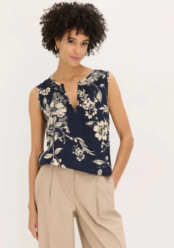 bonprix, bonprix Viskose Topblau 38Damen