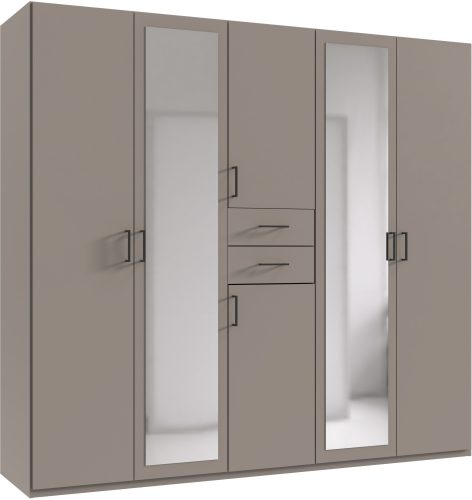 Wimex Kleiderschrank »Diver Drehtürenschrank mit Spiegel, 180, 225 o. 270cm breit«, Bestseller Schlafzimmerschrank wahlweise 3 Innenausstattungen