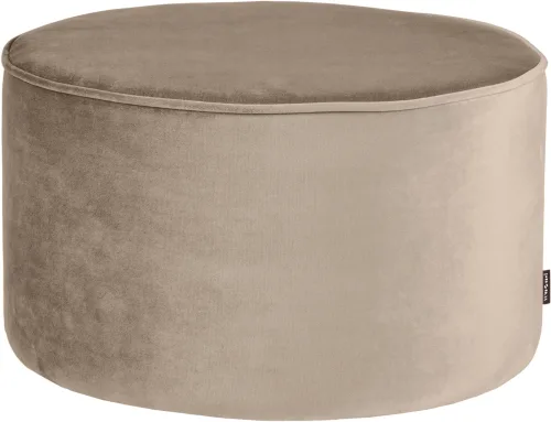mutoni, mutoni - Hocker Sara niedrig Velvet khaki, One Size