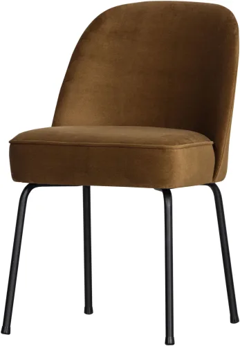 mutoni, mutoni - Esszimmerstuhl Vogue Velvet honiggelb, One Size