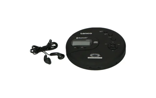 Lenco, Lenco CD-300 black - CD Player, Bluetooth Portable CD/MP3 Player