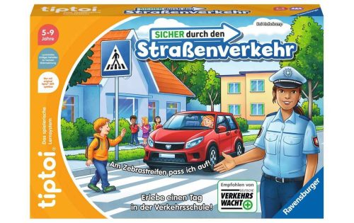 Ravensburger, tiptoi Sicher durch den Straßenverkehr, Brettspiel