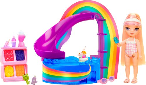 Rainbow High, RAINBOW HIGH Minipuppe »Rainbow High Little Pool Day with Blush Playset«