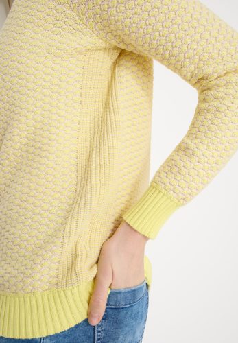 Cecil Strickpullover im Two-Tone-Stil