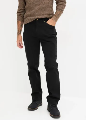 bonprix, bonprix Classic-Fit-Jeans, Straightschwarz 30Herren