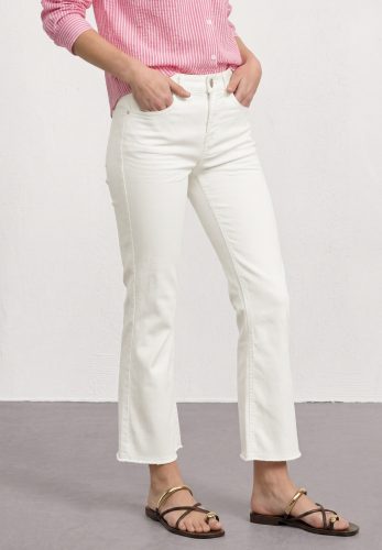 Street One, High Waist Flared Leg Jeans im Slim Fit