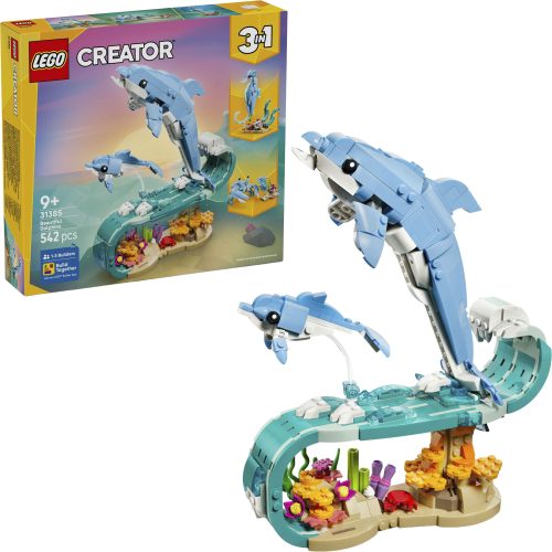 LEGO, LEGO® - 31385 Meerestiere: Wunderschöne Delfine, Multicolor