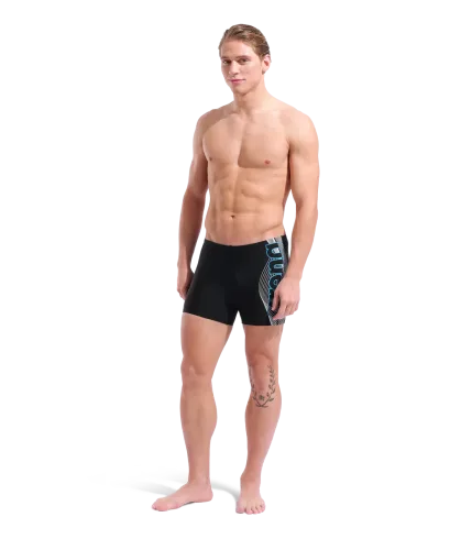 arena, Arena M Arena Basic Swim Short Swim Short Herren, schwarz, Grösse: D 8