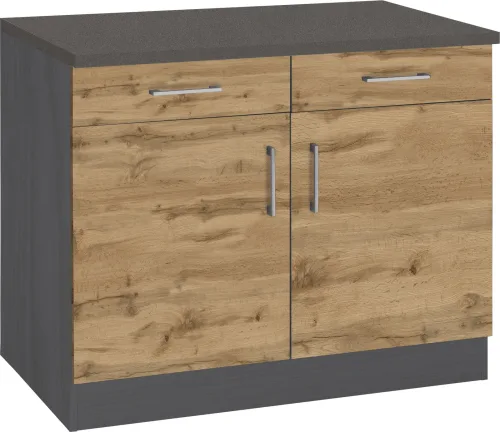 Kochstation, KOCHSTATION Unterschrank "KS-Mali" Breite 100 cm