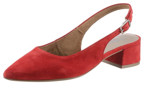 TAMARIS, Tamaris Slingpumps, Abendschuh, Sommerschuh, Blockabsatz, mit verstellbarem Riemchen