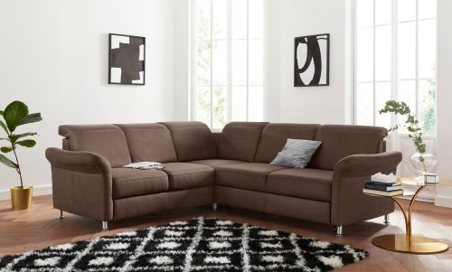 sit&more Ecksofa, inklusive Federkern, wahlweise mit Kopfteilverstellung, Bettfunktion und Schubladenstauraum