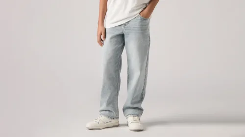 Levi's®, Levi's Stay Loose Taper Fit Jeans - Baby Blue Essentials 14 Kids
