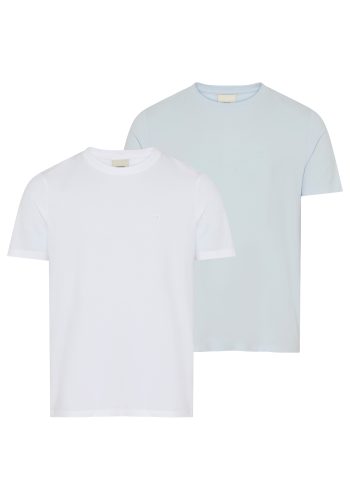 Calvin Klein, Calvin Klein T-Shirt "2 Pack SS STRETCH COTTON SLIM TEE" Packung, 2 Rundhalsausschnitt, slim fit