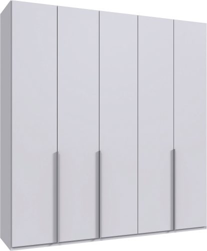 Wimex, Wimex Kleiderschrank »Mugano,in 8 Breiten,3 Höhen,2 Tiefen, viele Farben, Made in Germany«, (in Basic oder Premium Ausstattung mit 2 weiteren Einlegeböden), mit langen oder kurzen Griffen aus Metall, mit oder ohne Spiegel