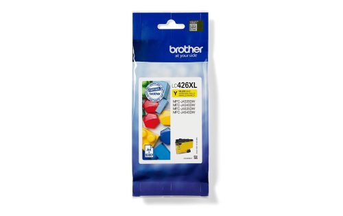 Brother, BROTHER Tintenpatrone HY yellow LC-426XLY MFC-J4335 5000 Seiten