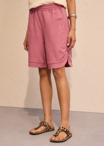 bonprix Shorts weite Passform, hochgeschnittener elastischer Bund