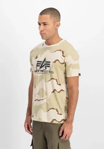 alpha industries, Alpha Industries T-Shirt "Basic T-Shirt BL Camo"