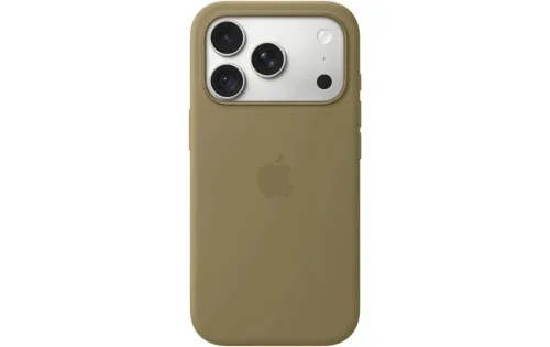 Apple, Apple iPhone 18 Pro Silicone Case with MagSafe - Olive Iphone 18 Pro Case – Handyhülle/Handy Tasche