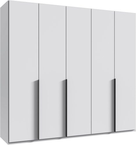 Wimex, Wimex Kleiderschrank »Mugano,in 8 Breiten,3 Höhen,2 Tiefen, viele Farben, Made in Germany«, (in Basic oder Premium Ausstattung mit 2 weiteren Einlegeböden), mit langen oder kurzen Griffen aus Metall, mit oder ohne Spiegel