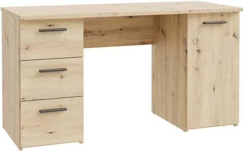 CONFORAMA, Schreibtisch FLOW 60x138.2x75.3cm artisan eiche