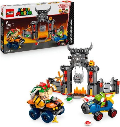 LEGO, LEGO® Spielbausteine »LEGO® Mario Kart Bowsers Festung 72039«, (1068 St.)