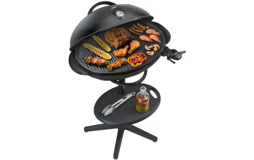 Steba, Steba VG366 Big De Luxe XXL BBQ Grill Elektrogrill – schwarz
