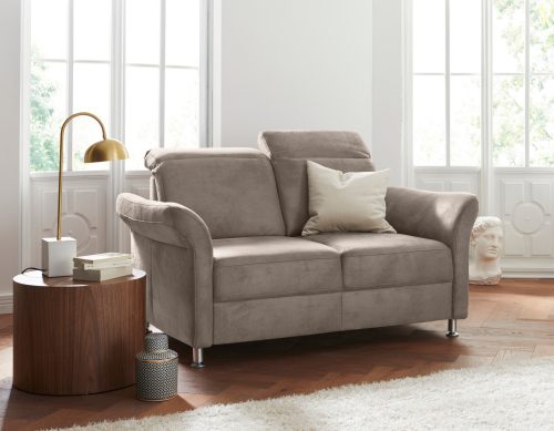 sit&more 2-Sitzer, inklusive Federkern, wahlweise mit Kopfteilverstellung