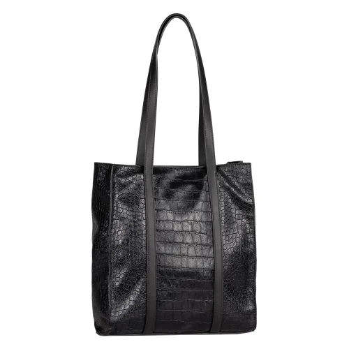 Gabor, Gabor Shopper "Elfie" Damen Schultertasche mit einem Logo Rubber Patch