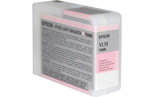 Epson, EPSON Tintenpatrone vivid li.magenta T580B00 Stylus Pro 3880 80ml