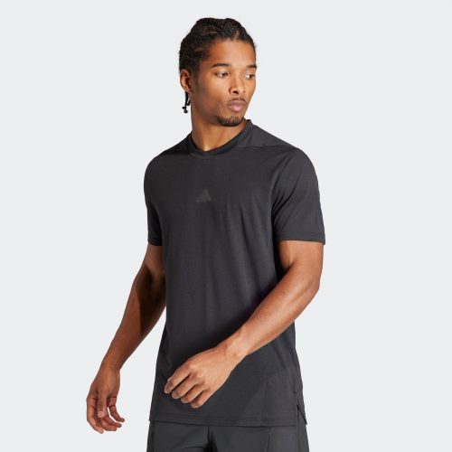 adidas - T-Shirt, kurzarm, für Herren, Black, Größe S
