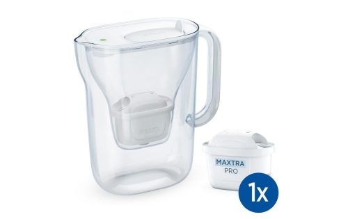 BRITA - Wasserfilter-Karaffe, 2.4L, Weiss