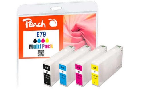Peach - Tinte Epson No 79 1x BK, C, M, Y, One Size