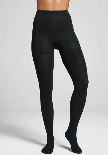 Calvin Klein, Calvin Klein Shaping-Strumpfhose "WOMEN TIGHT SHAPER" 80 blickdicht, High-Waist, elastisch