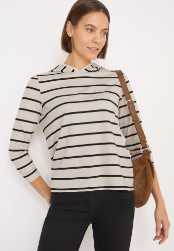 Cecil Hoodie, gestreift, mit Kapuze