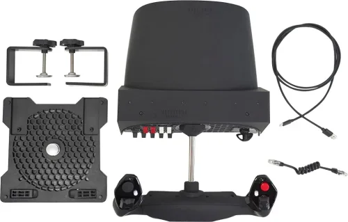 Honeycomb - Alpha Flight Controls - Yoke & Switch Panel, Schwarz